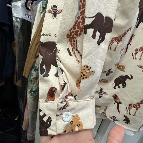 Safari print blouse - Picture 3 of 4